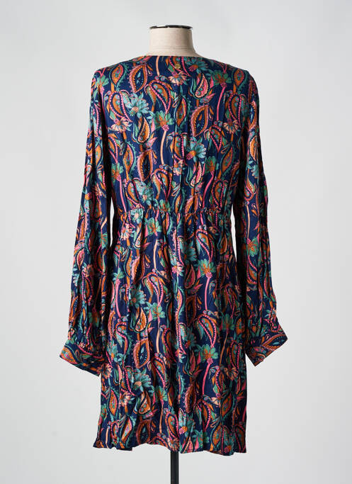 Robe courte bleu LOLA ESPELETA pour femme