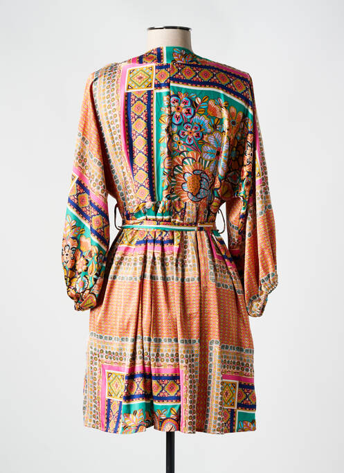 Robe courte orange MOLLY BRACKEN pour femme