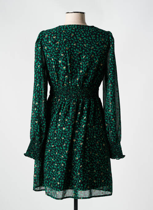 Robe courte vert VERO MODA pour femme