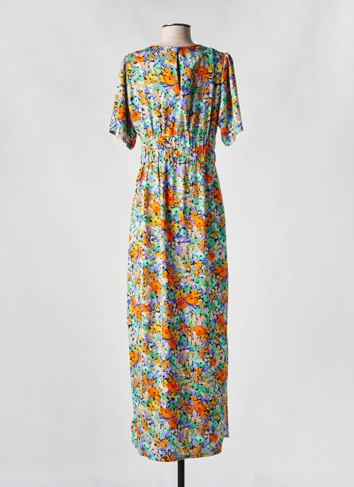 Robe longue vert HIPPOCAMPE pour femme