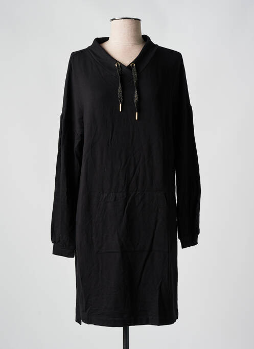 Robe mi-longue noir LOLA ESPELETA pour femme