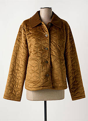 Veste casual coupe droite marron MOLLY BRACKEN femme