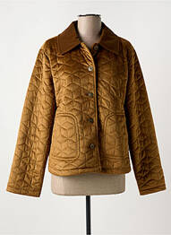 Veste casual coupe droite marron MOLLY BRACKEN femme