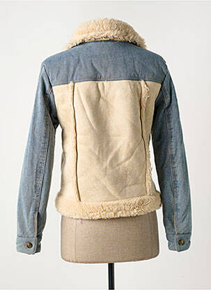 Veste casual col tailleur bleu CIMINY femme