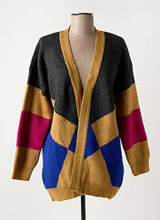 Gilet manches longues gris LOLA ESPELETA pour femme seconde vue