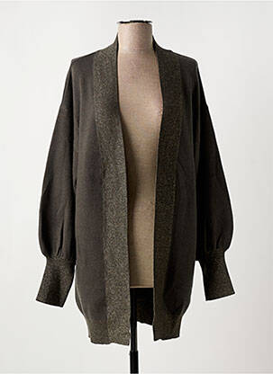 Gilet manches longues gris MOLLY BRACKEN pour femme