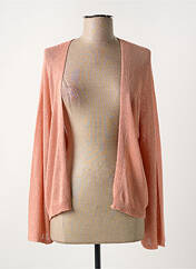 Gilet manches longues rose MOLLY BRACKEN pour femme seconde vue