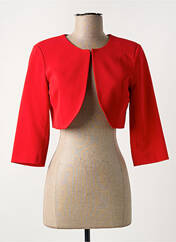 Veste casual rouge HIPPOCAMPE pour femme seconde vue