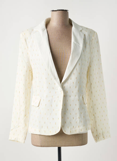 Blazer blanc HIPPOCAMPE pour femme