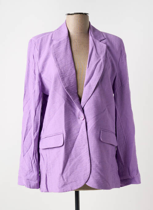 Blazer violet ANGE pour femme