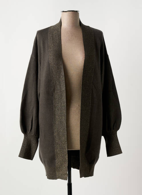 Gilet manches longues gris MOLLY BRACKEN pour femme