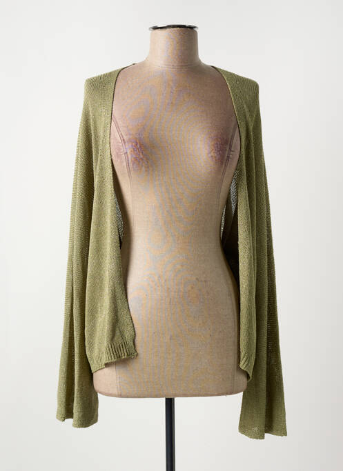 Gilet manches longues vert MOLLY BRACKEN pour femme