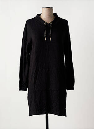 Robe courte manches longues manches longues noir LOLA ESPELETA femme