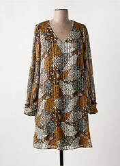 Robe courte marron LOLA ESPELETA pour femme seconde vue