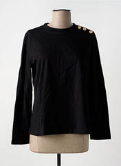 T-shirt noir ORAIJE pour femme seconde vue