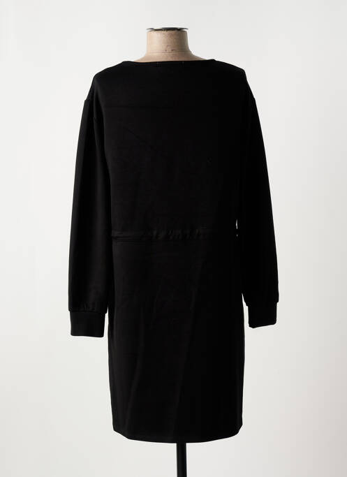 Robe courte manches longues manches longues noir MD'M femme