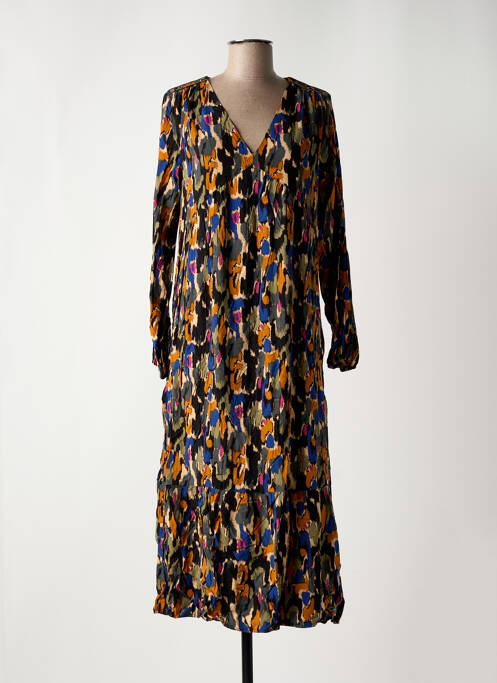 Robe longue noir LOLA ESPELETA pour femme