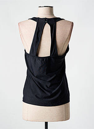 Top sans manche sans manche noir HBT femme