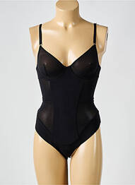 Body lingerie fermeture agrafe noir GUESS femme
