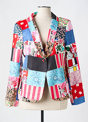 Blazer rouge HIPPOCAMPE pour femme