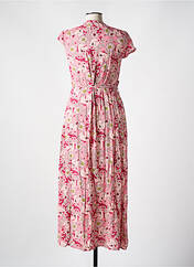 Robe longue rose HIPPOCAMPE pour femme seconde vue