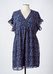 Robe mi-longue bleu LE TEMPS DES CERISES pour femme seconde vue