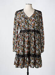 Robe mi-longue noir LE TEMPS DES CERISES pour femme seconde vue