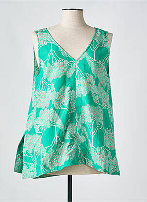 Top vert SKFK pour femme