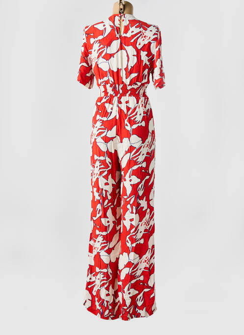 Combi-pantalon orange ANGE pour femme