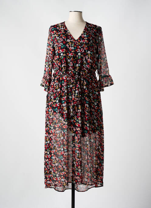 Robe longue noir LOLA ESPELETA pour femme