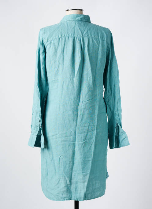 Robe mi-longue bleu LA CIBLE ROUGE pour femme