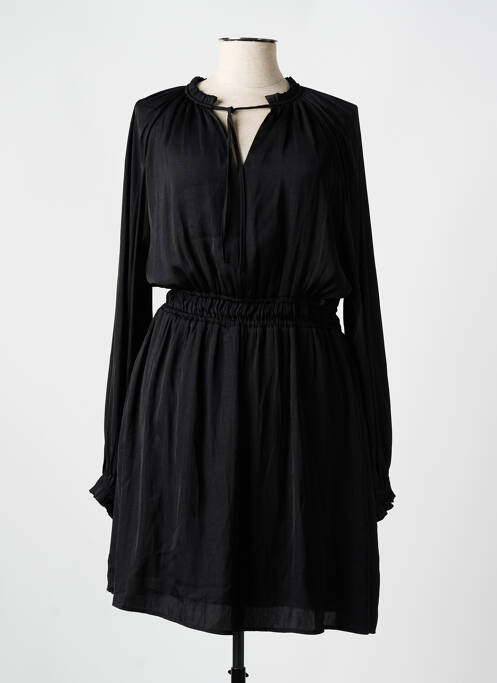 Robe mi-longue noir SALSA pour femme