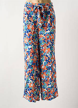 Pantalon large tissage popeline taille normale orange MOLLY BRACKEN femme