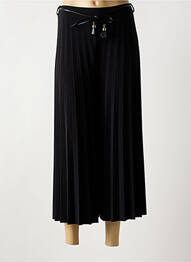 Pantacourt stretch taille normale noir FRANK LYMAN femme
