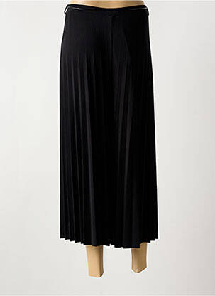 Pantacourt stretch taille normale noir FRANK LYMAN femme