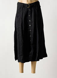 Jupe longue coupe évasée noir LOLA ESPELETA femme