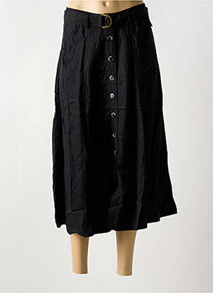 Jupe longue coupe évasée noir LOLA ESPELETA femme