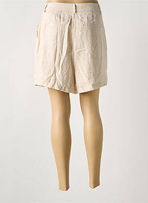 Short taille à pinces taille haute beige VERO MODA femme