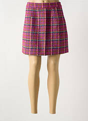 Jupe courte rose LILI SIDONIO pour femme seconde vue