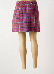 Jupe courte rose LILI SIDONIO pour femme seconde vue