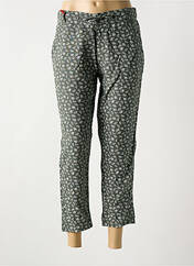 Pantalon chino vert LA CIBLE ROUGE pour femme seconde vue
