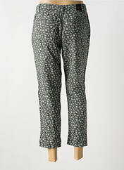 Pantalon chino vert LA CIBLE ROUGE pour femme seconde vue