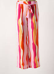 Pantalon large rose VERO MODA pour femme seconde vue