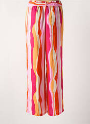 Pantalon large rose VERO MODA pour femme seconde vue