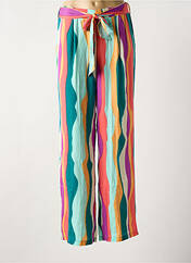 Pantalon large vert VERO MODA pour femme seconde vue