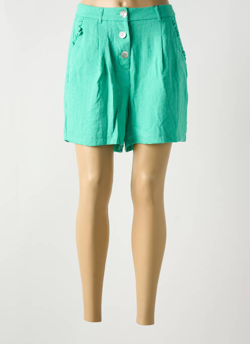 Short vert VERO MODA pour femme
