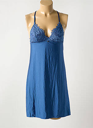 Nuisette/combinette col v bleu ESPRIT femme
