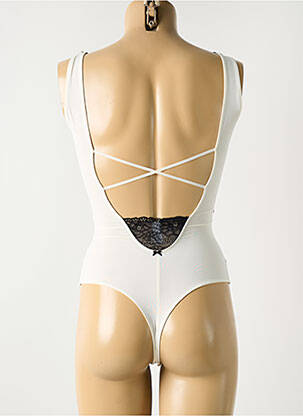 Body lingerie sans armature blanc EDC femme