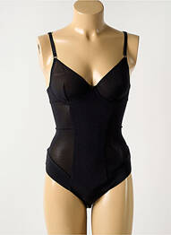 Body lingerie fermeture agrafe noir GUESS femme