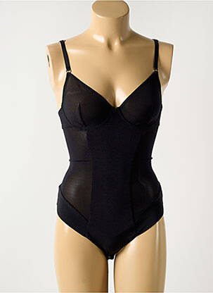 Body lingerie fermeture agrafe noir GUESS femme